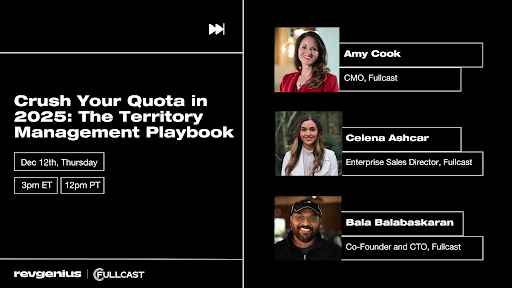 Crush Your Quota in 2025: The Territory Management Playbook