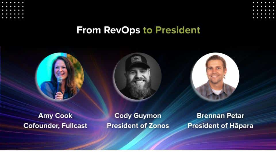 From RevOps to President