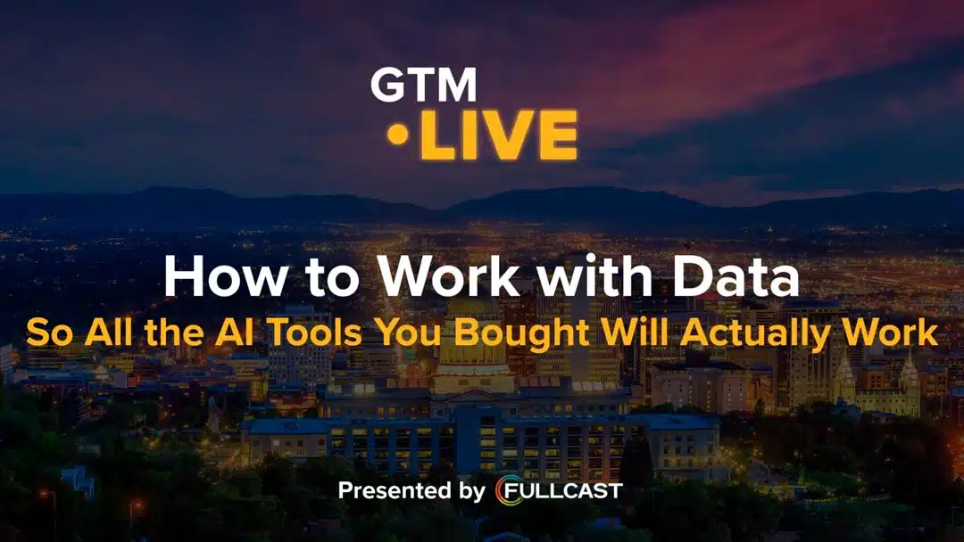 How to Work with Data so All the AI Tools You Bought Will Actually Work