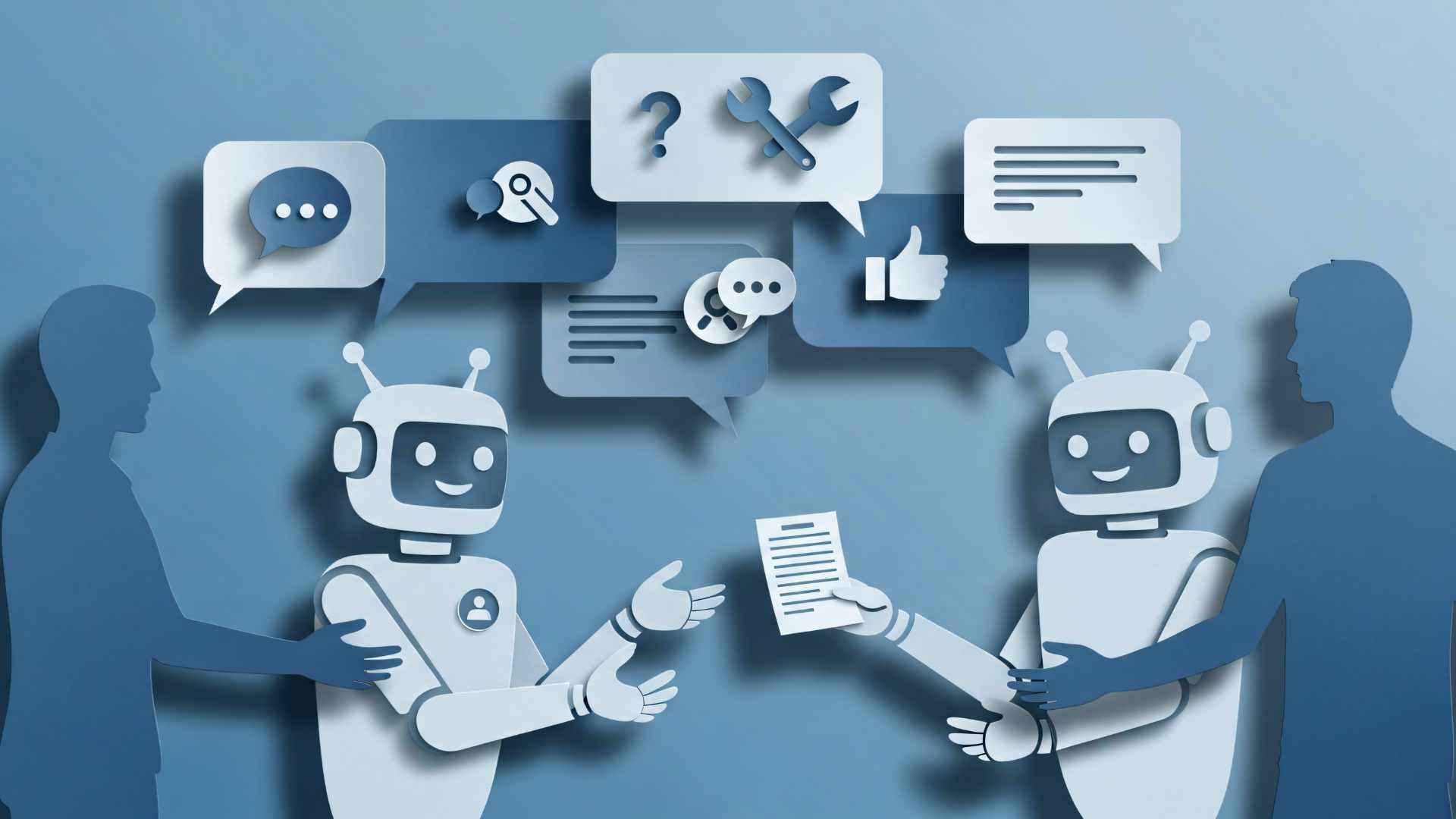 AI replacing humans in sales featured image AI replacing humans in sales featured image