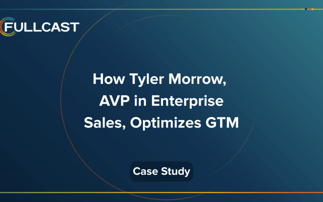 Protected: How Tyler Morrow, AVP in Enterprise Sales, Optimizes GTM Planning